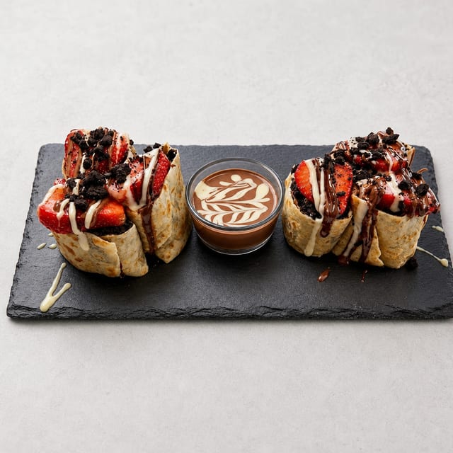 Brownie Sushi Roll‑Up of Happiness.