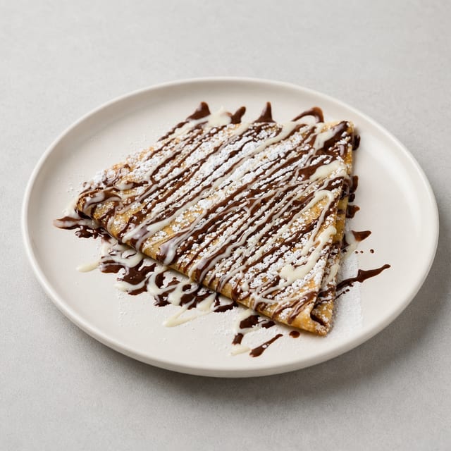 PB Triple Chocolate Crêpe.